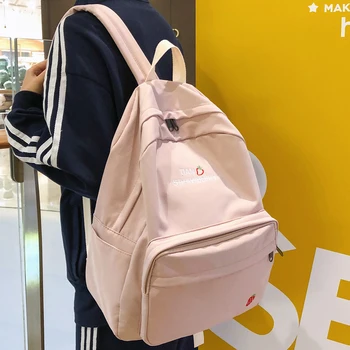 Fashion Women Embroidery Backpack Cute Female Waterproof School Bags Girl Book Nylon Backpack Kawaii Student Lady Bag Luxury New
Fashion Women Embroidery Backpack Cute Female Waterproof School Bags Girl Book Nylon Backpack Kawaii Student Lady Bag Luxury New