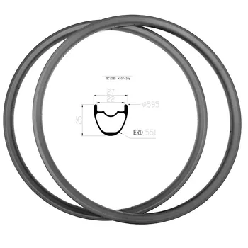 27.5er carbon mtb disc rim 650b 27x25mm tubeless carbon rims 345g mountain bicycles wheel bicycle mtb rims ERD 551mm 
27.5er carbon mtb disc rim 650b 27x25mm tubeless carbon rims 345g mountain bicycles wheel bicycle mtb rims ERD 551mm