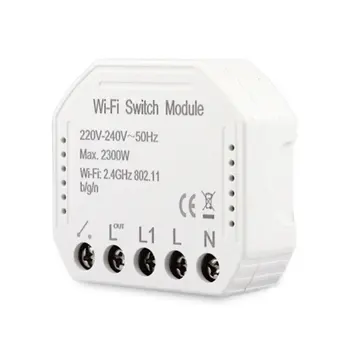 Wifi Smart Light Switch Diy Breaker Module Smart Life/Tuya APP Remote Control Works with Alexa Google Home
Wifi Smart Light Switch Diy Breaker Module Smart Life/Tuya APP Remote Control Works with Alexa Google Home