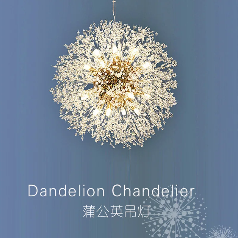 Diameter: 55 Dandelion Chandelier Nordic Minimalist Modern Personality Bedroom RoomShop Dining Room Crystal Lighting
Diameter: 55 Dandelion Chandelier Nordic Minimalist Modern Personality Bedroom RoomShop Dining Room Crystal Lighting