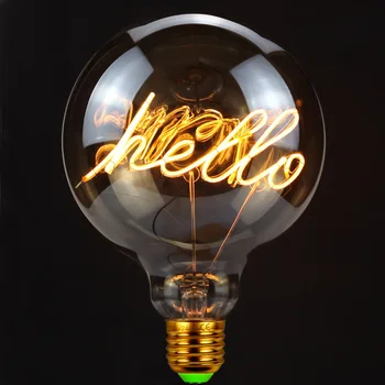 TIANFAN Led Bulbs Vintage Light Bulb Alphabet Hello Table Lamp Bulb 4W Dimmable 110V 220V Decorative Light Bulb
TIANFAN Led Bulbs Vintage Light Bulb Alphabet Hello Table Lamp Bulb 4W Dimmable 110V 220V Decorative Light Bulb