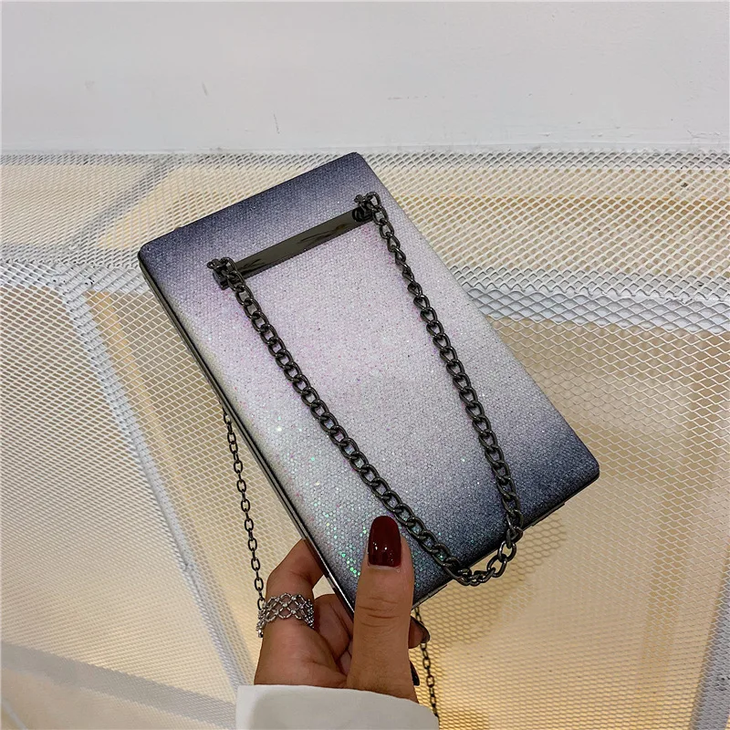 Bag WOMEN'S Bag New Style 2019 Shoulder Bag Gradient Color Bag Versatile INS Portable Shoulder Bag Chain Box Bag
Bag WOMEN'S Bag New Style 2019 Shoulder Bag Gradient Color Bag Versatile INS Portable Shoulder Bag Chain Box Bag