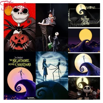 5D DIY Diamond Painting nightmare before christmas Diamond Mosaic Square Drill Full Diamond Embroidery Home Decor Christmas kits
5D DIY Diamond Painting nightmare before christmas Diamond Mosaic Square Drill Full Diamond Embroidery Home Decor Christmas kits