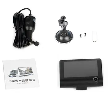 Car DVR 3 Camera Lens 4.0 Inch Dash Camera Dual Lens With Rearview Camera Video Recorder Car Registrator Dvr Dash cam
Car DVR 3 Camera Lens 4.0 Inch Dash Camera Dual Lens With Rearview Camera Video Recorder Car Registrator Dvr Dash cam