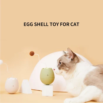 Egg-shaped Automatic Cat Toy Cat Cat Electric Bite-resistant Funny Cat Stick Cat Toys Interactive Pet Supplise
Egg-shaped Automatic Cat Toy Cat Cat Electric Bite-resistant Funny Cat Stick Cat Toys Interactive Pet Supplise