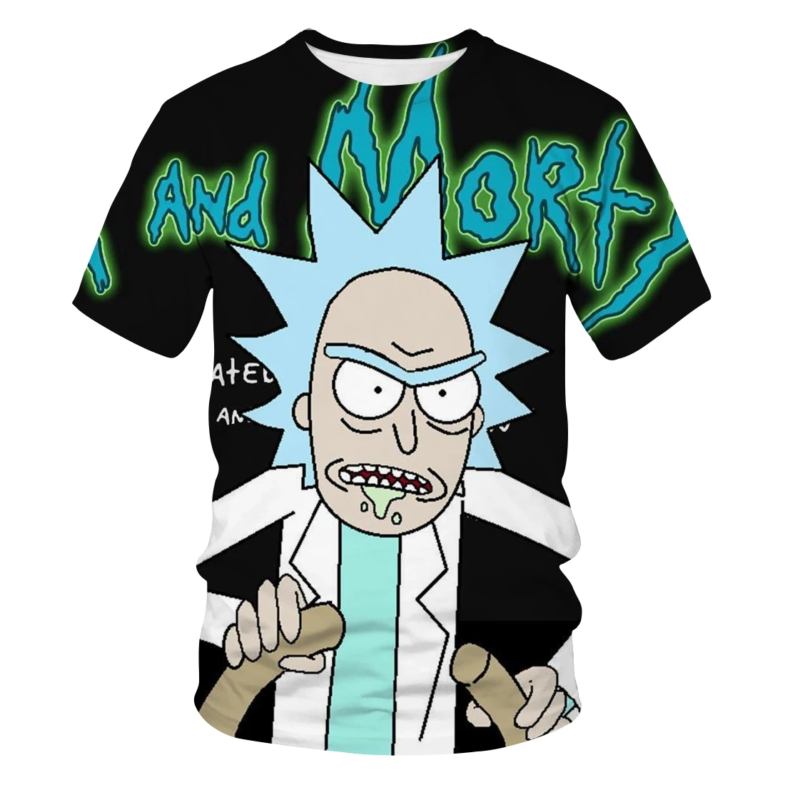 Anime men's 3D printed T-shirt rick and morty Rick and Morty cartoon short sleeve AA33
Anime men's 3D printed T-shirt rick and morty Rick and Morty cartoon short sleeve AA33
