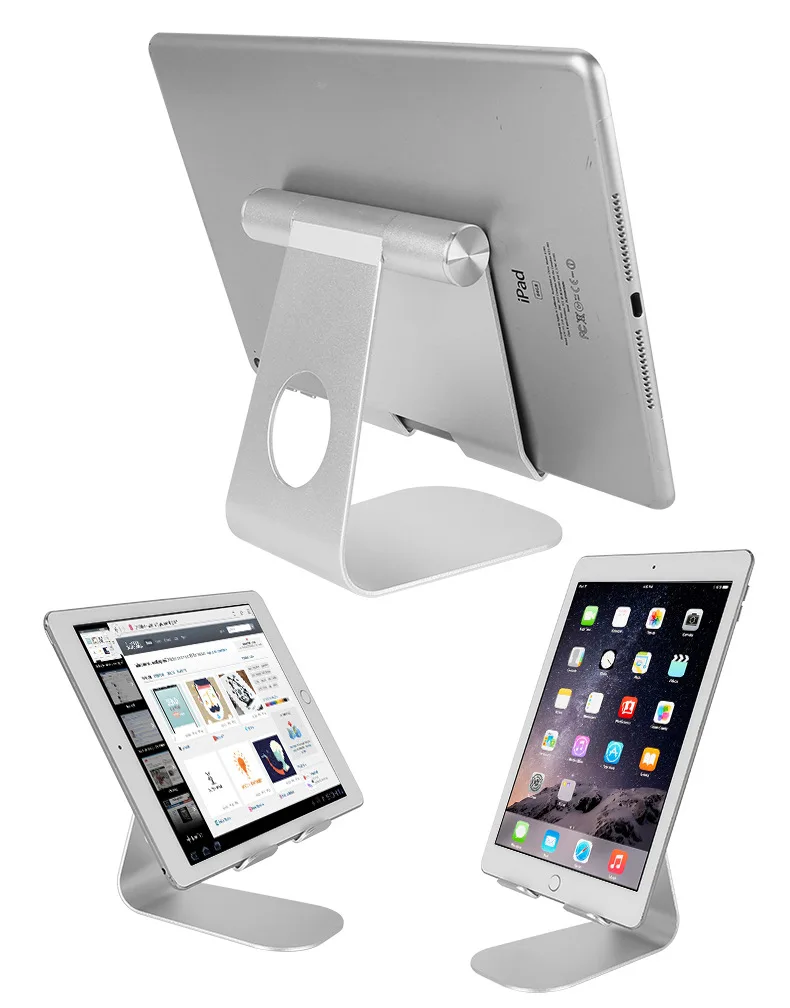 Desktop Holder Adjustable Aluminum Tablet Stand Multi-Angle Non-Slip Desk Tablet/Phone Holder Support for IPhone iPad
Desktop Holder Adjustable Aluminum Tablet Stand Multi-Angle Non-Slip Desk Tablet/Phone Holder Support for IPhone iPad