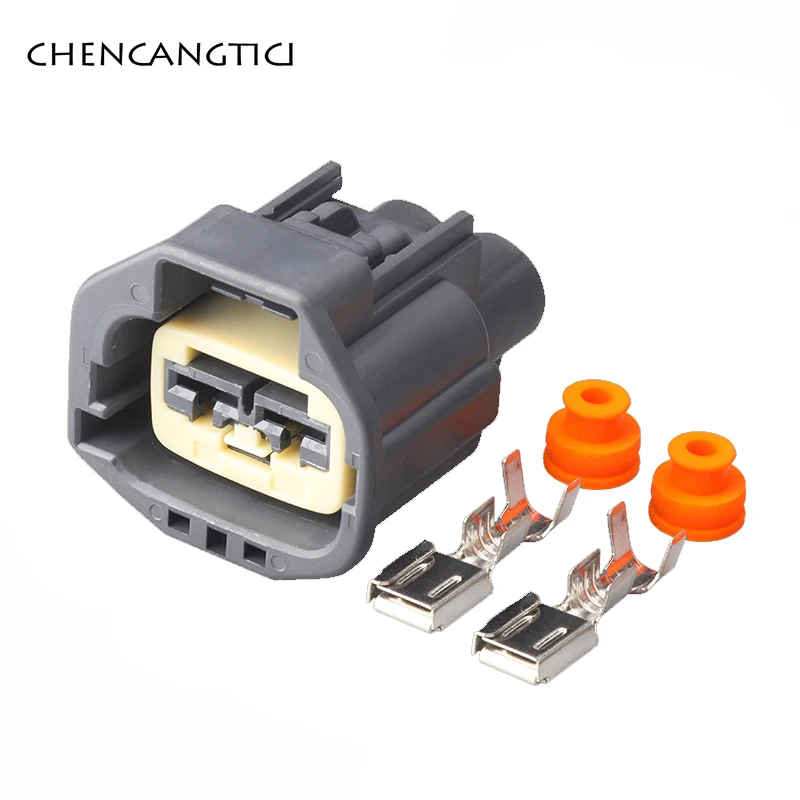 1 Set 2 Pin Automotive Waterproof Electrical Wire Connector Socket 6.3 MM Female Plug 7283-5596-10 7282-5596-10
1 Set 2 Pin Automotive Waterproof Electrical Wire Connector Socket 6.3 MM Female Plug 7283-5596-10 7282-5596-10