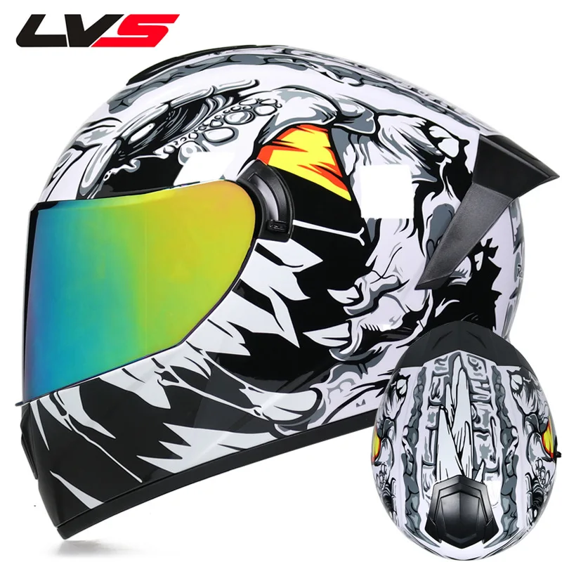 Punk Men Professional Motocross Helmet Full Face Racing Helmet Motorcycle Double Lens Series DOT Approved Capacete Casco
Punk Men Professional Motocross Helmet Full Face Racing Helmet Motorcycle Double Lens Series DOT Approved Capacete Casco
