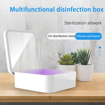 Multifunction UV Light Phone Sterilization for Nails Box Disinfection Phone Wireless Charging Portable Sterlizer Tools Machine
Multifunction UV Light Phone Sterilization for Nails Box Disinfection Phone Wireless Charging Portable Sterlizer Tools Machine