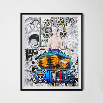 God of Thunder Enel One Piece Digital Design Anime Canvas Art Prints Wall Poster for Home Decoration,8 x 10 Inches,Ready To Hang 
God of Thunder Enel One Piece Digital Design Anime Canvas Art Prints Wall Poster for Home Decoration,8 x 10 Inches,Ready To Hang