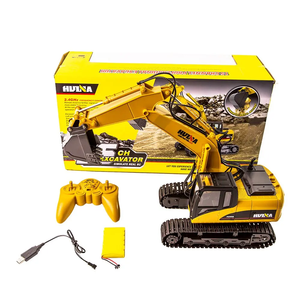 1550 1:14 15CH Die-Cast Alloy Remote Control Excavator Engineering Truck Static Model Caterpillar Wheel Kids Educational Toy
1550 1:14 15CH Die-Cast Alloy Remote Control Excavator Engineering Truck Static Model Caterpillar Wheel Kids Educational Toy