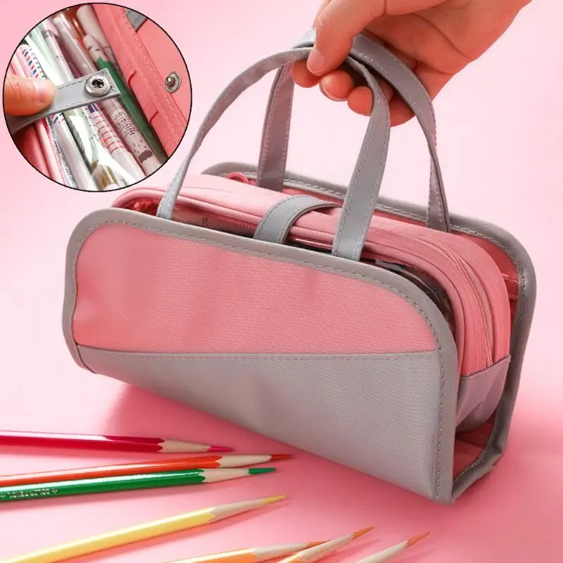 Kawaii Lovely Large Capacity Pencil Case School Supplies Stationery Pen Bag Portable Brushes Pouch Box Student Gifts
Kawaii Lovely Large Capacity Pencil Case School Supplies Stationery Pen Bag Portable Brushes Pouch Box Student Gifts