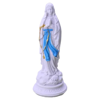 Resin Our Lady of Lourds Saint Virgin Mary Statue Figure Figurine 
Resin Our Lady of Lourds Saint Virgin Mary Statue Figure Figurine