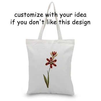 FLOWER Handbag Custom Print Logo Tote Bag Daily Use DIY Canvas Eco Reusable Shopping Bag Recycle Text
FLOWER Handbag Custom Print Logo Tote Bag Daily Use DIY Canvas Eco Reusable Shopping Bag Recycle Text