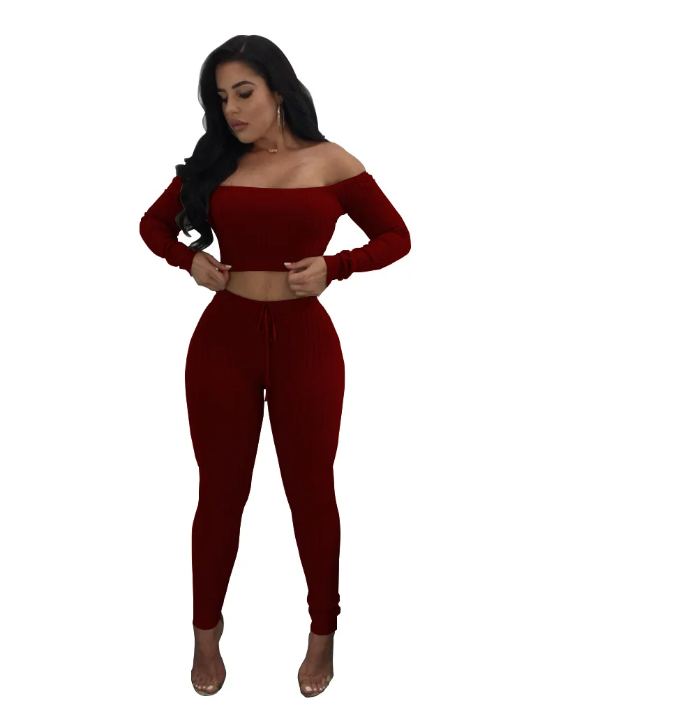 2020 spring and autumn high elastic thread trousers two-piece set of 6-color nightclub
2020 spring and autumn high elastic thread trousers two-piece set of 6-color nightclub