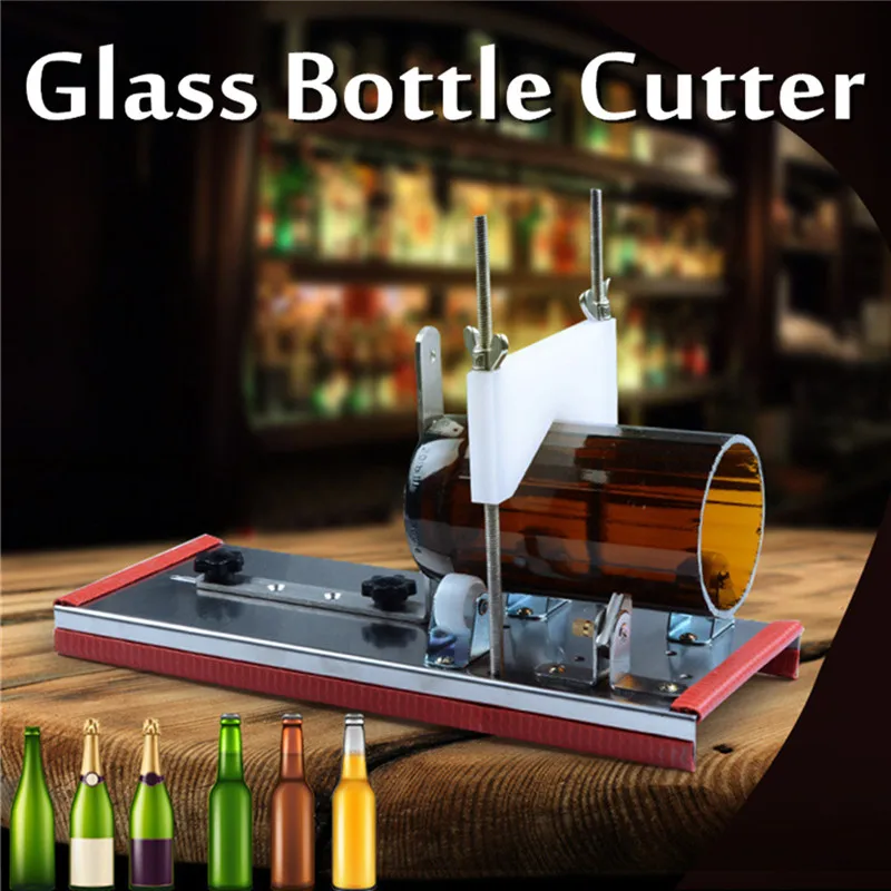 Stainless Steel Glass Bottle Cutter Beer Wine Jar Accurate Cutting Machine DIY Recycle Cutting Tool Kit
Stainless Steel Glass Bottle Cutter Beer Wine Jar Accurate Cutting Machine DIY Recycle Cutting Tool Kit