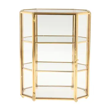 Vintage Storage Box Geometric Glass Jewelry Box Retro Earring Ring Display Case
Vintage Storage Box Geometric Glass Jewelry Box Retro Earring Ring Display Case