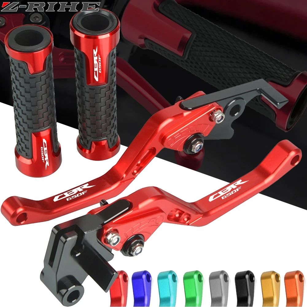 For Honda CBR650F CB650F 2014 2015 2016 Motorcycles CNC aluminum Handle grips handlebar grip & short Brake Clutch Lever CBR650F
For Honda CBR650F CB650F 2014 2015 2016 Motorcycles CNC aluminum Handle grips handlebar grip & short Brake Clutch Lever CBR650F