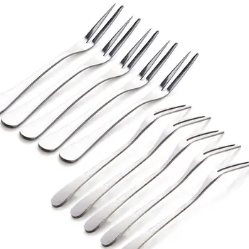 Stainless Steel Fruit Forks Flatware Set For Cake Salad Cocktail Dessert Set Of 10,Marshmallow Forks,Small Forks,Table Forks,Pas
Stainless Steel Fruit Forks Flatware Set For Cake Salad Cocktail Dessert Set Of 10,Marshmallow Forks,Small Forks,Table Forks,Pas