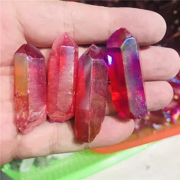 Wholesale natural electroplating crystal red water Reiki quartz crystal points
Wholesale natural electroplating crystal red water Reiki quartz crystal points