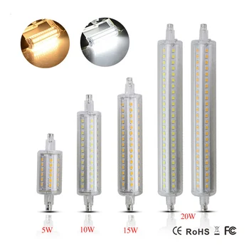 Dimmable Corn Bulb R7S LED Lamp 2835 SMD 78mm 118mm 135mm 189mm Light Bulb 10W 15W 20W Replace Halogen Lamp Spotlight Floodlight
Dimmable Corn Bulb R7S LED Lamp 2835 SMD 78mm 118mm 135mm 189mm Light Bulb 10W 15W 20W Replace Halogen Lamp Spotlight Floodlight