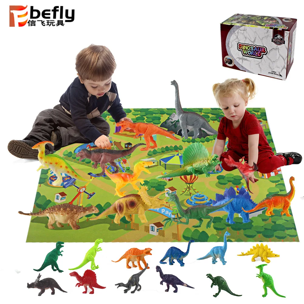 Hot Selling Children Dinosaur Toy Simulated Animal T-Rex Model Dinosaur World Game Rug Scene
Hot Selling Children Dinosaur Toy Simulated Animal T-Rex Model Dinosaur World Game Rug Scene