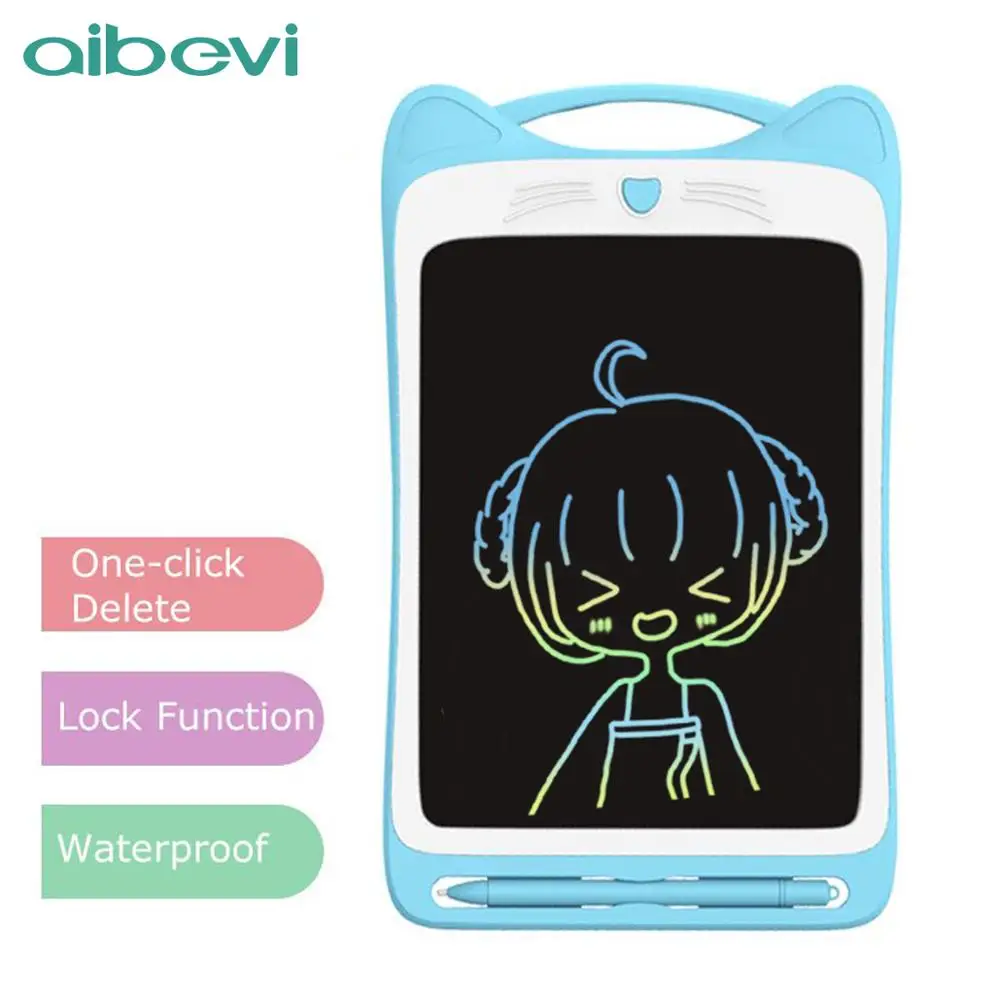 Aibevi LCD Writing Tablet 8.5 inch Digital Drawing Electronic Handwriting Pad Message Graphics Board sketch board with lock gift
Aibevi LCD Writing Tablet 8.5 inch Digital Drawing Electronic Handwriting Pad Message Graphics Board sketch board with lock gift
