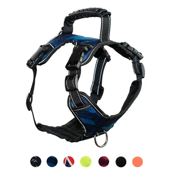 Reflective Pet Dog Harness Vests Adjustable Explosion-proof Safe Walking Training Harness For Medium Large Dogs Pitbull Husky
Reflective Pet Dog Harness Vests Adjustable Explosion-proof Safe Walking Training Harness For Medium Large Dogs Pitbull Husky