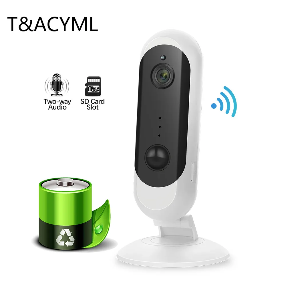 1080P HD WiFi IP Camera Night Home Security Vision Battery Rechargeable Wireless Intercom Outdoor Waterproof Alarm Audio
1080P HD WiFi IP Camera Night Home Security Vision Battery Rechargeable Wireless Intercom Outdoor Waterproof Alarm Audio