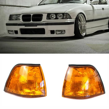 

Car Front Corner Lamps Turn Signal Light For BMW 3Series E36 318i 320i 323i 4Door Sedan Wagon 1992 1993 1994 1995 1996 1997 1998