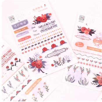 30pack/lot kawaii Flower Story Decorative Sticker Scrapbooking DIY Handmade Party Birthday Decoration Favor for children
30pack/lot kawaii Flower Story Decorative Sticker Scrapbooking DIY Handmade Party Birthday Decoration Favor for children