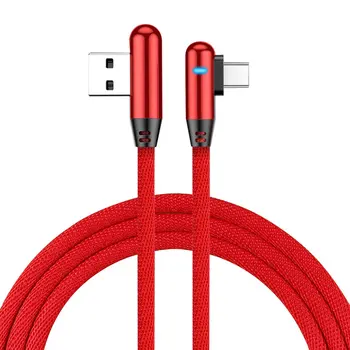 Type C Cable Fast Charger USB Cable 90 Degree Elbow Nylon Data Cable For Samsung for Xiaomi Android Phone Cable dropshipping
Type C Cable Fast Charger USB Cable 90 Degree Elbow Nylon Data Cable For Samsung for Xiaomi Android Phone Cable dropshipping