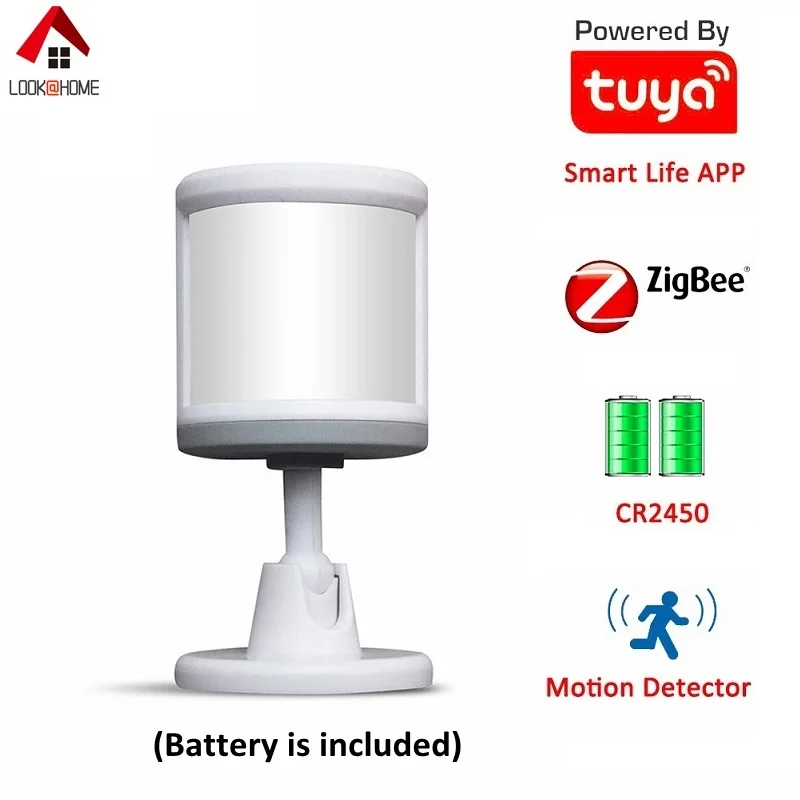 TUYA WiFi PIR Motion Detector Battery Powered Zigbee WiFi PIR Movement Sensor Wireless PIR Infrared Detector Human Body Motion
TUYA WiFi PIR Motion Detector Battery Powered Zigbee WiFi PIR Movement Sensor Wireless PIR Infrared Detector Human Body Motion