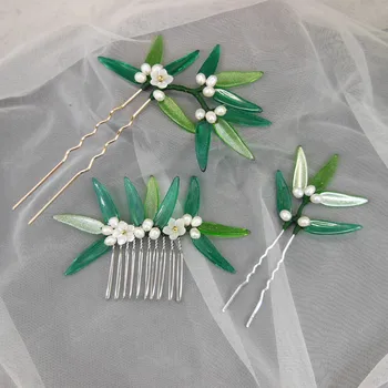 Bamboo Leaf Freshwater Pearl Comb Hair Pins For Women Shell Flower Chinese Hairpin Natural Pearl Hair Pin Shell Flower WIGO1499
Bamboo Leaf Freshwater Pearl Comb Hair Pins For Women Shell Flower Chinese Hairpin Natural Pearl Hair Pin Shell Flower WIGO1499