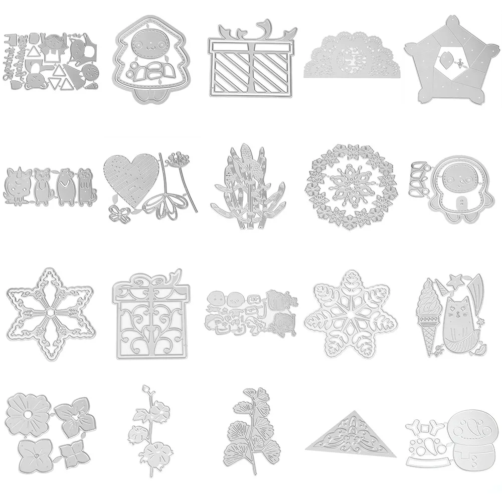 Christmas Gift Snowflake Snowman 3D Flower Animal Metal Cutting Dies for Scrapbooking DIY Paper Card Making Decoration New 2019
Christmas Gift Snowflake Snowman 3D Flower Animal Metal Cutting Dies for Scrapbooking DIY Paper Card Making Decoration New 2019