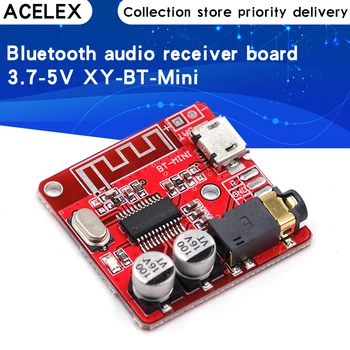Bluetooth Audio Receiver board Bluetooth 4.1 mp3 lossless decoder board Wireless Stereo Music Module 3.7-5V XY-BT-Mini
Bluetooth Audio Receiver board Bluetooth 4.1 mp3 lossless decoder board Wireless Stereo Music Module 3.7-5V XY-BT-Mini