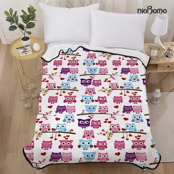 niobomo New 2020 Fashion plaid bedspread blankets for bed high quality blanket 3D 100%Polyester Owl pattern
niobomo New 2020 Fashion plaid bedspread blankets for bed high quality blanket 3D 100%Polyester Owl pattern