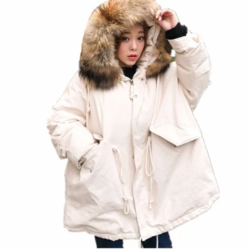 Russian 2019 Winter Fake Fur Collar Women Parka Down Cotton Jacket Winter Jacket Women Thick Coat Jackets Lady Parkas
Russian 2019 Winter Fake Fur Collar Women Parka Down Cotton Jacket Winter Jacket Women Thick Coat Jackets Lady Parkas