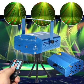 Party Light RGB LED Stage Light With Auto Sound/Music Remote Function For DJ Disco Dancing Laser Projector Stage Lighting Effect
Party Light RGB LED Stage Light With Auto Sound/Music Remote Function For DJ Disco Dancing Laser Projector Stage Lighting Effect