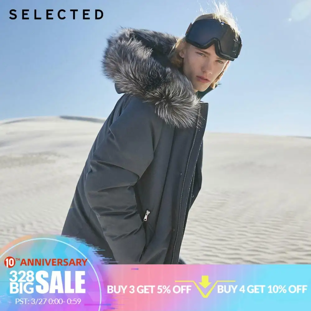 SELECTED Men's Mid-length Winter Parka Outwear Fox Fur Duck Down Jacket New Long Coat S | 419412513
SELECTED Men's Mid-length Winter Parka Outwear Fox Fur Duck Down Jacket New Long Coat S | 419412513