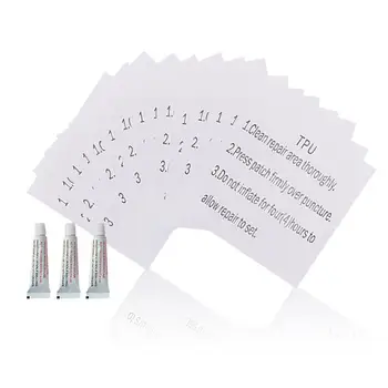 Repair Patches Kit 20pcs Repair Patches 3pcs 5ml GlueWaterproof Durable Vinyl Repair Kit For Inflatable Swimming Pool Toys
Repair Patches Kit 20pcs Repair Patches 3pcs 5ml GlueWaterproof Durable Vinyl Repair Kit For Inflatable Swimming Pool Toys