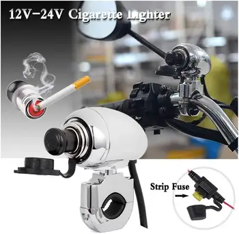 1" 7/8" Handlebar Metal Power Socket Cigarette Charger GPS Lighter for Motorcycle ATV Dirt Bike YAMAHA BMW KTM DUCATI Harley
1" 7/8" Handlebar Metal Power Socket Cigarette Charger GPS Lighter for Motorcycle ATV Dirt Bike YAMAHA BMW KTM DUCATI Harley