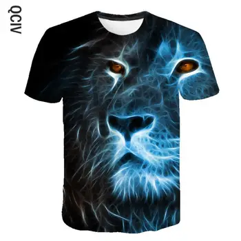 Hot summer men's t-shirt O-neck short-sleeved clothing animal lion 3D printed T-shirt large size men's T-shirt s-6xl 
Hot summer men's t-shirt O-neck short-sleeved clothing animal lion 3D printed T-shirt large size men's T-shirt s-6xl