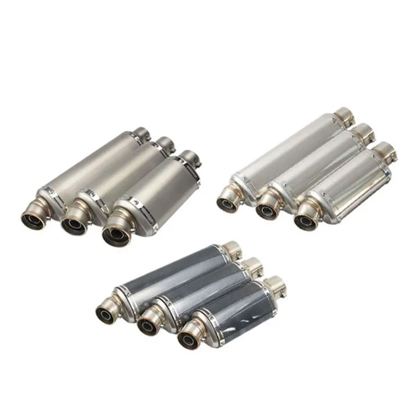 Universal 38-51MM Motorcycle Whole stainless steel Exhaust Muffler Pipe ATV Pit Dirt Motorbike for 100cc-1000cc Scooter Motorbik
Universal 38-51MM Motorcycle Whole stainless steel Exhaust Muffler Pipe ATV Pit Dirt Motorbike for 100cc-1000cc Scooter Motorbik