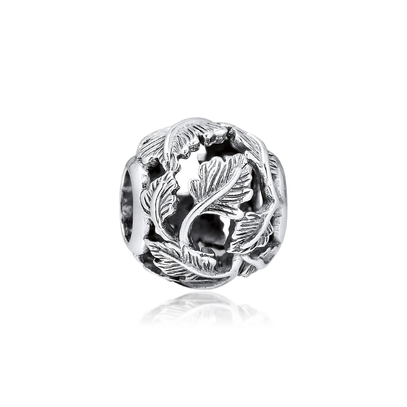 Original 925 Sterling Silver Beads Charms Fit Pandora Bracelets Openwork Leaves Silver Charm for Women DIY Jewelry kralen
Original 925 Sterling Silver Beads Charms Fit Pandora Bracelets Openwork Leaves Silver Charm for Women DIY Jewelry kralen