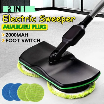 2 in 1 Electric Mop 360 Rotation Rechargeable Cordless Floor Cleaner Scrubber Polisher Microfiber Rotary Cleaning Mop for Home
2 in 1 Electric Mop 360 Rotation Rechargeable Cordless Floor Cleaner Scrubber Polisher Microfiber Rotary Cleaning Mop for Home