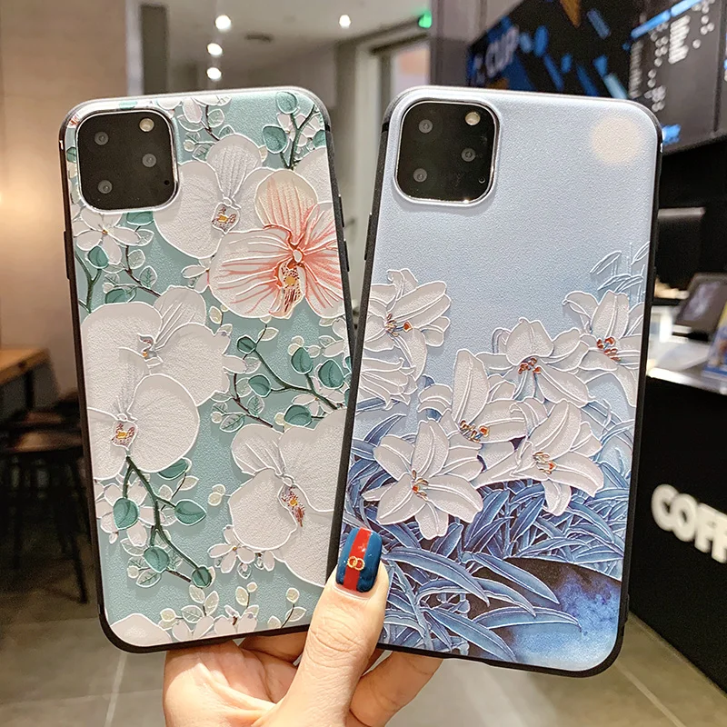 For iPhone 11 Pro Max Case Protective Case For iPhone 7 8 6 Case For iPhone X XS Max XR 7 8 6Plus Case 3D Flower Case
For iPhone 11 Pro Max Case Protective Case For iPhone 7 8 6 Case For iPhone X XS Max XR 7 8 6Plus Case 3D Flower Case