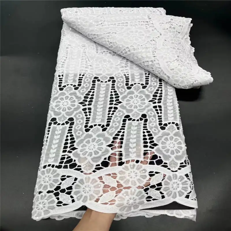 French Sequins Tulle Lace Fabric Hot Sale Nigerian Mesh Lace Fabrics 5 Yards African Lace Fabric For Women Wedding YA4126B-1 
French Sequins Tulle Lace Fabric Hot Sale Nigerian Mesh Lace Fabrics 5 Yards African Lace Fabric For Women Wedding YA4126B-1
