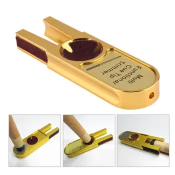 U-shape Billiards Pool Cue Tip Trimmers Muti-functional Tapper Dime Shaper Nickel Shaper Trimmer
U-shape Billiards Pool Cue Tip Trimmers Muti-functional Tapper Dime Shaper Nickel Shaper Trimmer